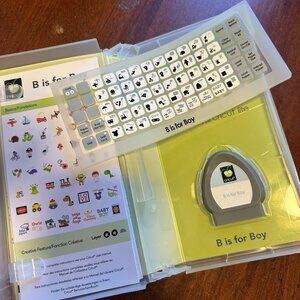 B is for Boy Cricut Lite Cartridge